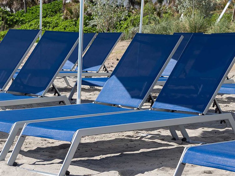 Source Outdoor Furniture Tides Aluminum Sling Lounge Set