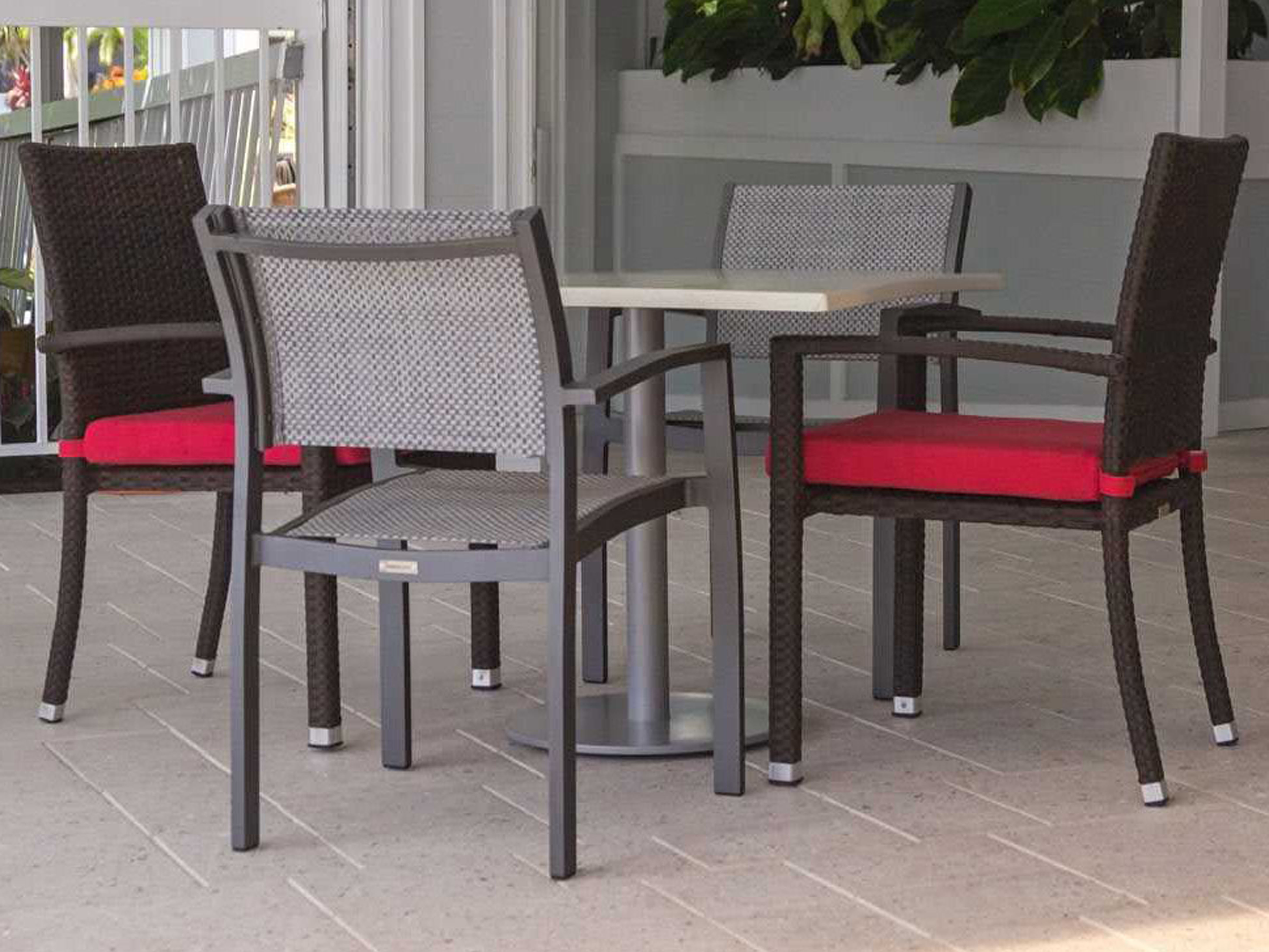 Source Outdoor Furniture Zen Wicker Dining Set | SCZENDINSET1