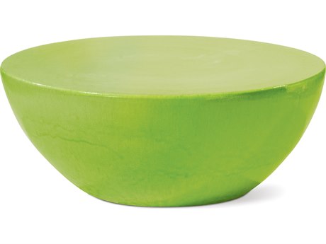 Seasonal Living Bowness Apple Green Ceramic 40'' Round Coffee Table