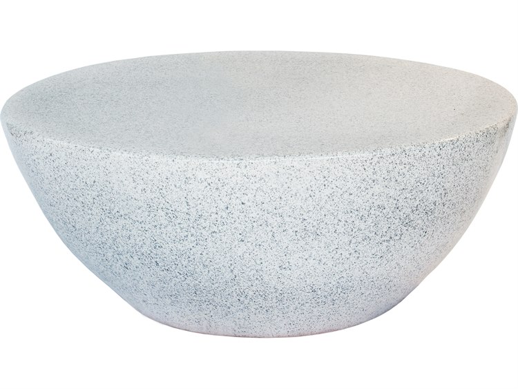 Seasonal Living Bowness Gray Ceramic 40'' Round Coffee Table