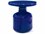 Seasonal Living Bottle Aquamarine Ceramic 19'' Round Accent Table  SEA308FT355P2AM