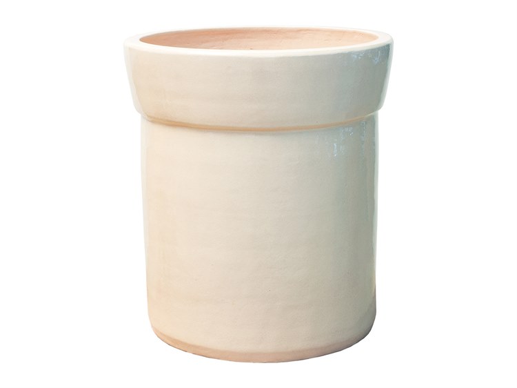 Seasonal Living Ceramic Creamy White Planter