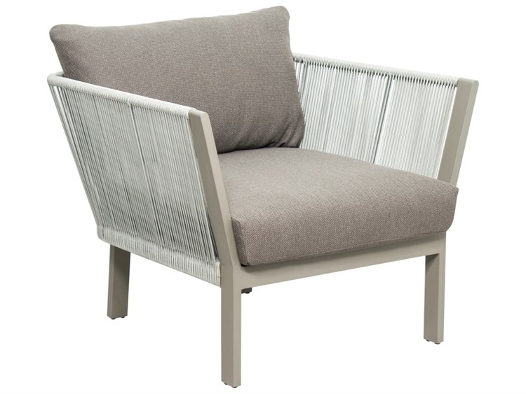 Seasonal Living Archipelago Light Gray Aluminum St. Helena Lounge Chair
