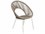Seasonal Living Archipelago Dark Gray Aluminum Ionian Dining Chair Set (Price Includes 2)  SEA620FT025P2DGT