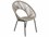 Seasonal Living Archipelago Coconut White Aluminum Ionian Dining Chair Set (Price Includes 2)  SEA620FT025P2CWT