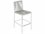 Seasonal Living Archipelago Dark Gray Aluminum Stockholm Bar Side Chair Set (Price Includes 2)  SEA620FT043P2DGP