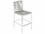 Seasonal Living Archipelago Dark Gray Aluminum Stockholm Counter Side Chair Set (Price Includes 2)  SEA620FT045P2DGP