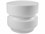 Seasonal Living Provenance Ceramic Indigo Semigloss Balance Stool/18'' Round Accent Table  SEAC30804533