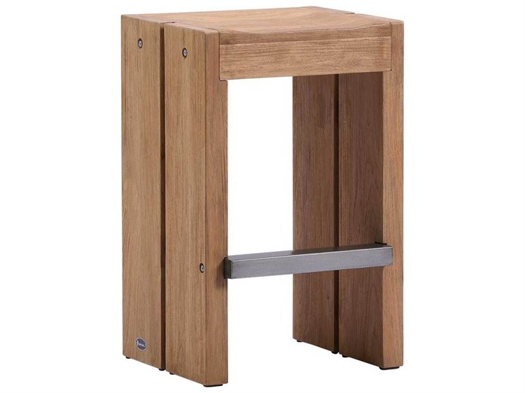 Seasonal Living Perpetual Warren Teak Counter Stool Set of 2