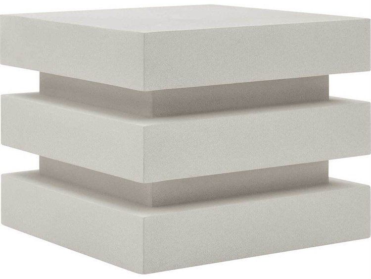 Seasonal Living Provenance Fiber Reinforced Polymer Limestone 15'' Height Meditation Community Building Block