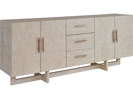 Sligh Silverstone Sorenson 84" Oak Wood Light Taupe Media Console