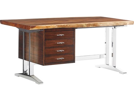 Sligh Studio Designs Brown Mahogany Wood Secretary Desk