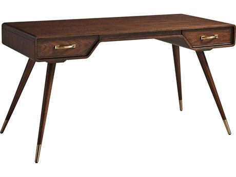 Sligh Studio Designs Walnut Brown Wood Writing Desk