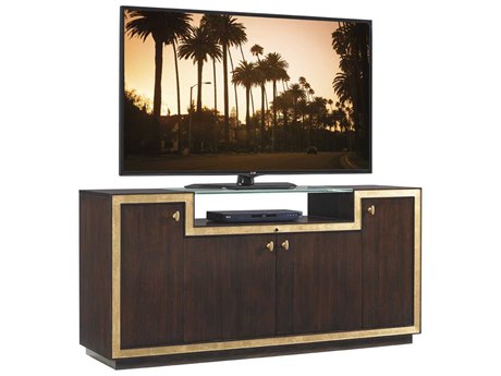 Sligh Bel Aire 64" Walnut Wood Media Console