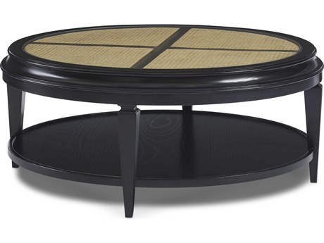 Sherrill Occasional Dawson Round Glass Coffee Table