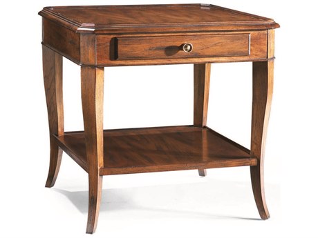 Sherrill Occasional Progressions Square Wood End Table