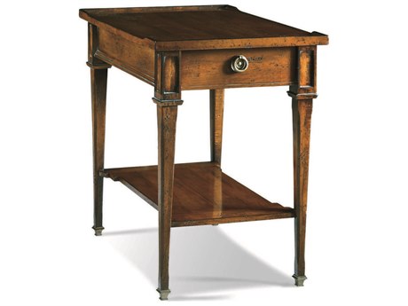 Sherrill Occasional Continental Classics Rectangular Wood End Table