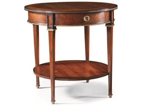 Sherrill Occasional Continental Classics Round Wood End Table