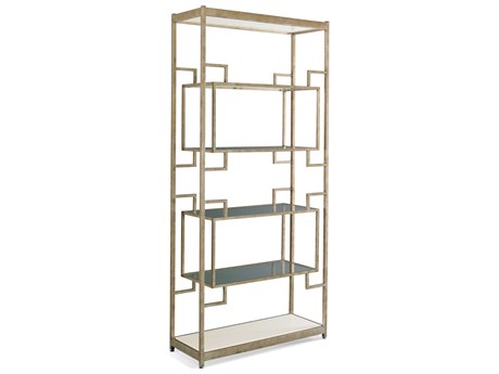 Sherrill Occasional Masterpiece Infinity Channel Platinum Etagere