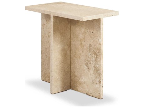 Sherrill Occasional Voyage Maison Kia Rectangular Marble Accent Table