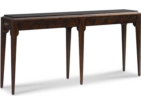Sherrill Occasional Voyage Maison Whitby Rectangular Wood Walnut Console Table