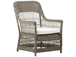 Sika Design Georgia Garden Wicker Antique Cushion Dawn Lounge Chair