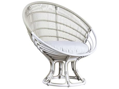 Sika Design Exterior Aluminum Dove White Cushion Luna Sun Lounge Chair