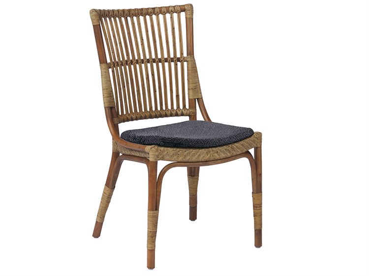 Sika Design Originals Anqtiue Wicker Cushion Dining Chair in Youtoo Dark Grey