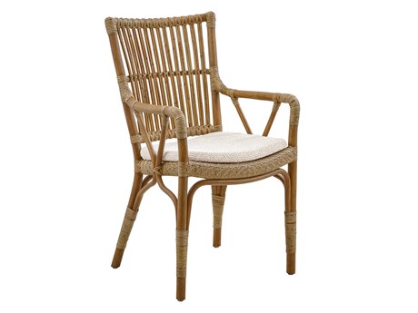Sika Design Originals Antique Wicker Cushion Dining Chair in Youtoo Sand