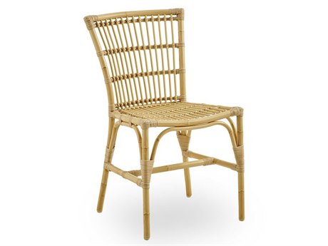 Sika Design Exterior Aluminum Natural Margaret Stackable Dining Side Chair
