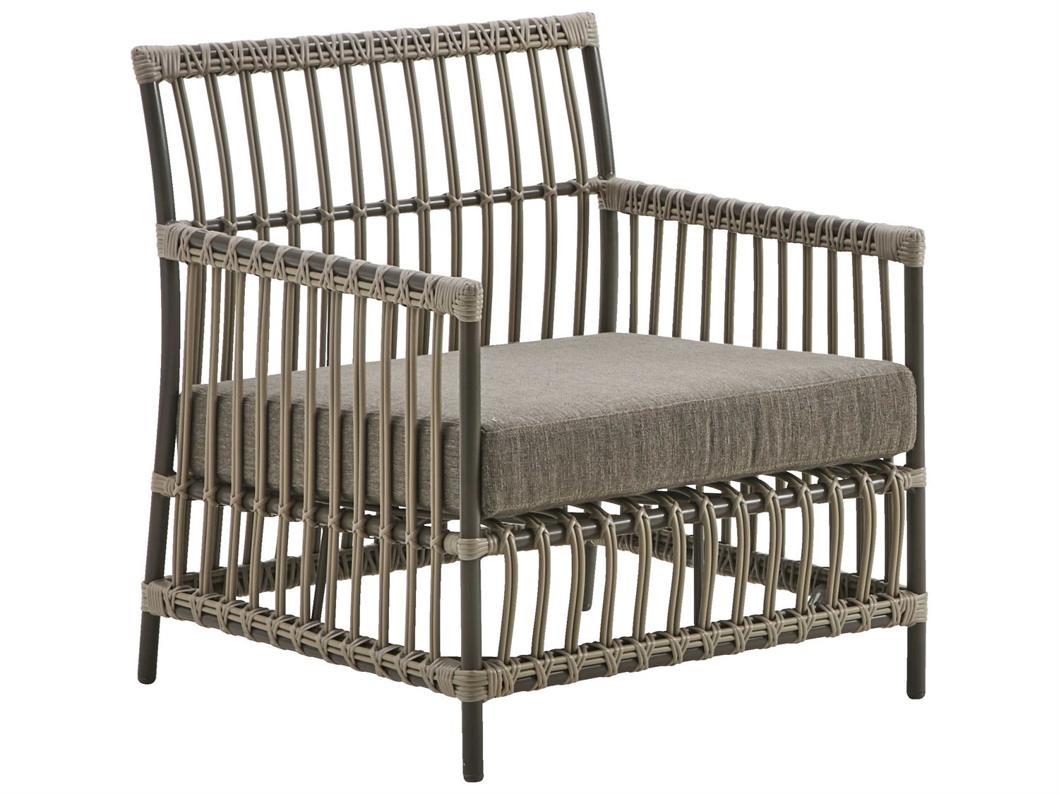 Sika Design Exterior Aluminum Moccachino Cushion Caroline Lounge Chair
