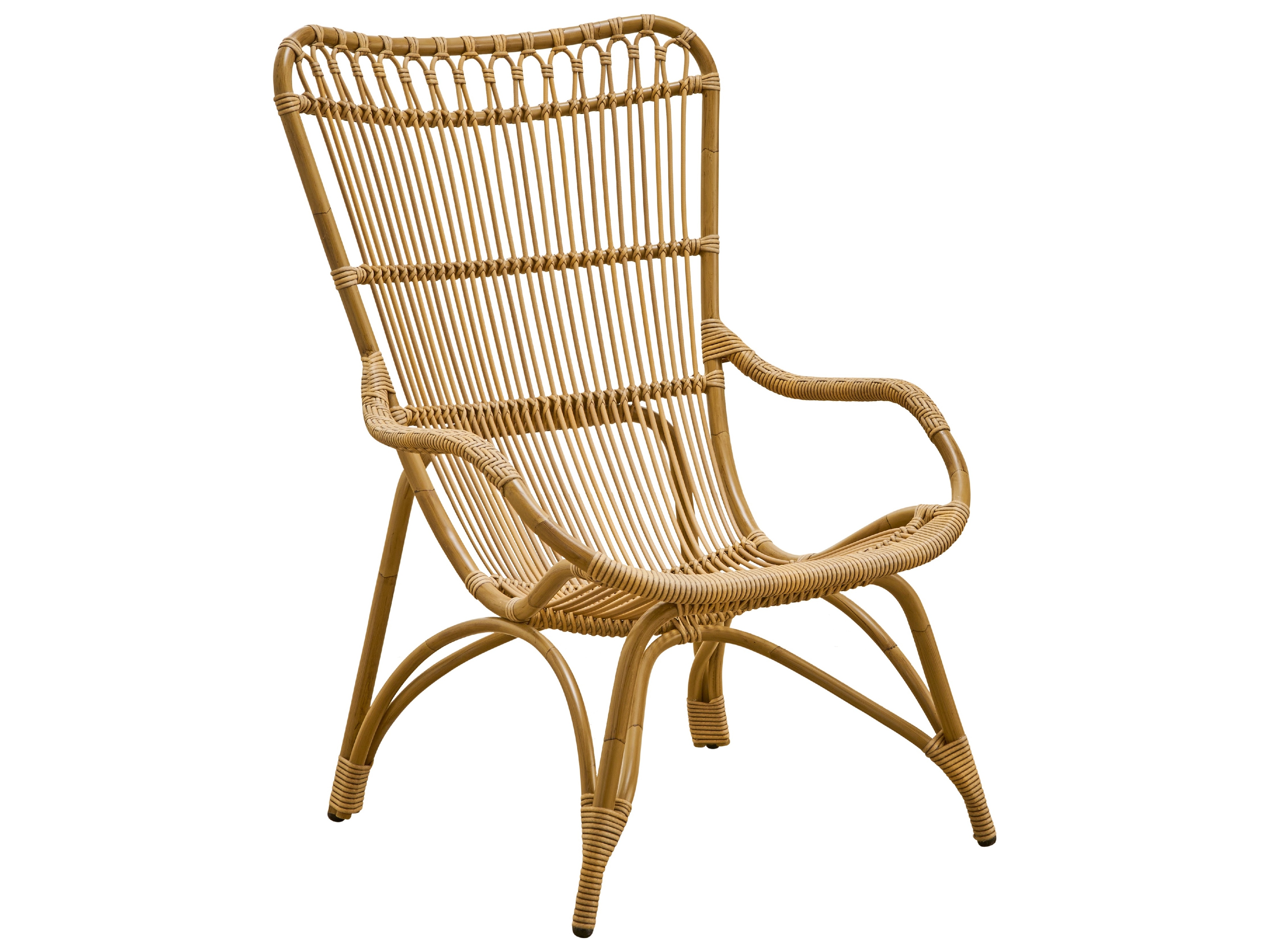 Sika Design Exterior Aluminum Rattan Antique Monet Lounge Chair