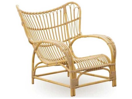 Sika Design Exterior Aluminum Rattan Natural Teddy Lounge Chair