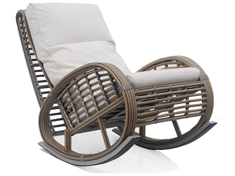 Skyline Design Dynasty Kubu Mushroom Aluminum Cushion Lounge Chair