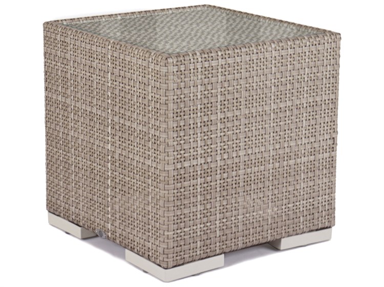 Skyline Design Paloma Patio Side Table with Glass