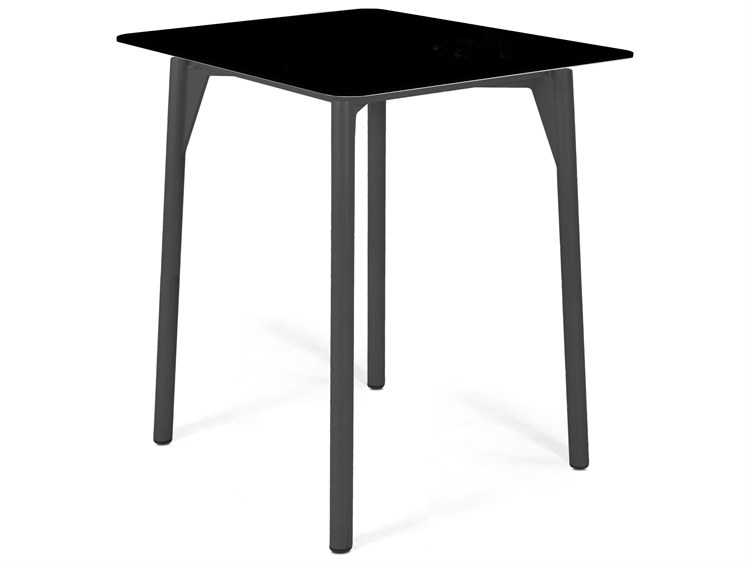 Skyline Design Boston Square Pub Table with Glass