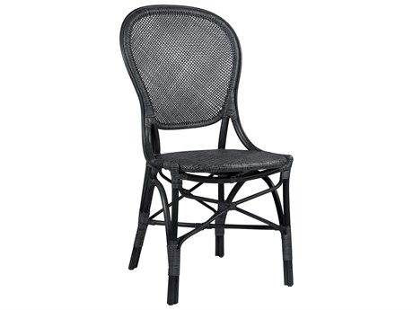 Sika Indoor Originals Rossini Rattan Black Side Dining Chair