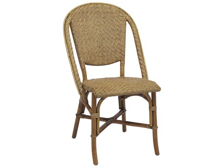 Sika Indoor Originals Alanis Rattan Brown Side Dining Chair