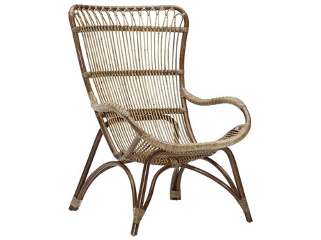 Sika Indoor Originals Monet Highback Brown Accent Chair