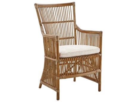 Sika Indoor Originals Brown Accent Chair & Sand Cushion Set