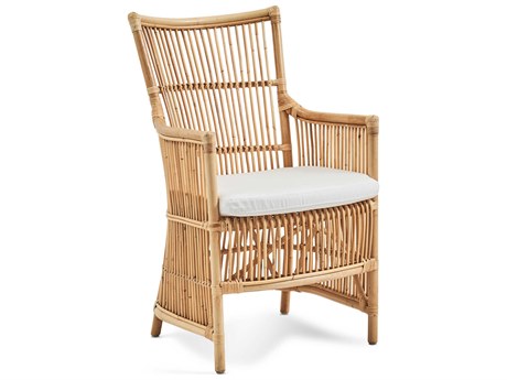 Sika Indoor Originals Davinci White Fabric Accent Chair