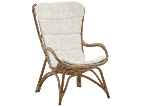 Sika Indoor Originals Brown Accent Chair & Sand Cushion Set