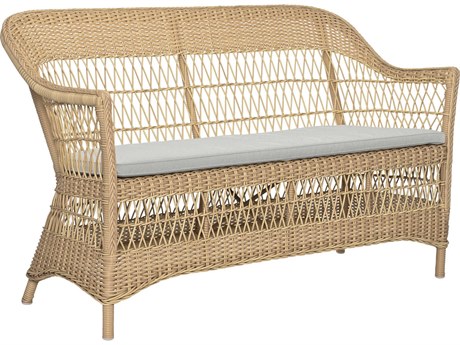 Sika Indoor Georgia Garden Charlot Gray Upholstered Loveseat