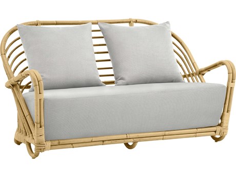 Sika Indoor Icons Arne Jacobsen Charlottenborg Gray Upholstered Loveseat