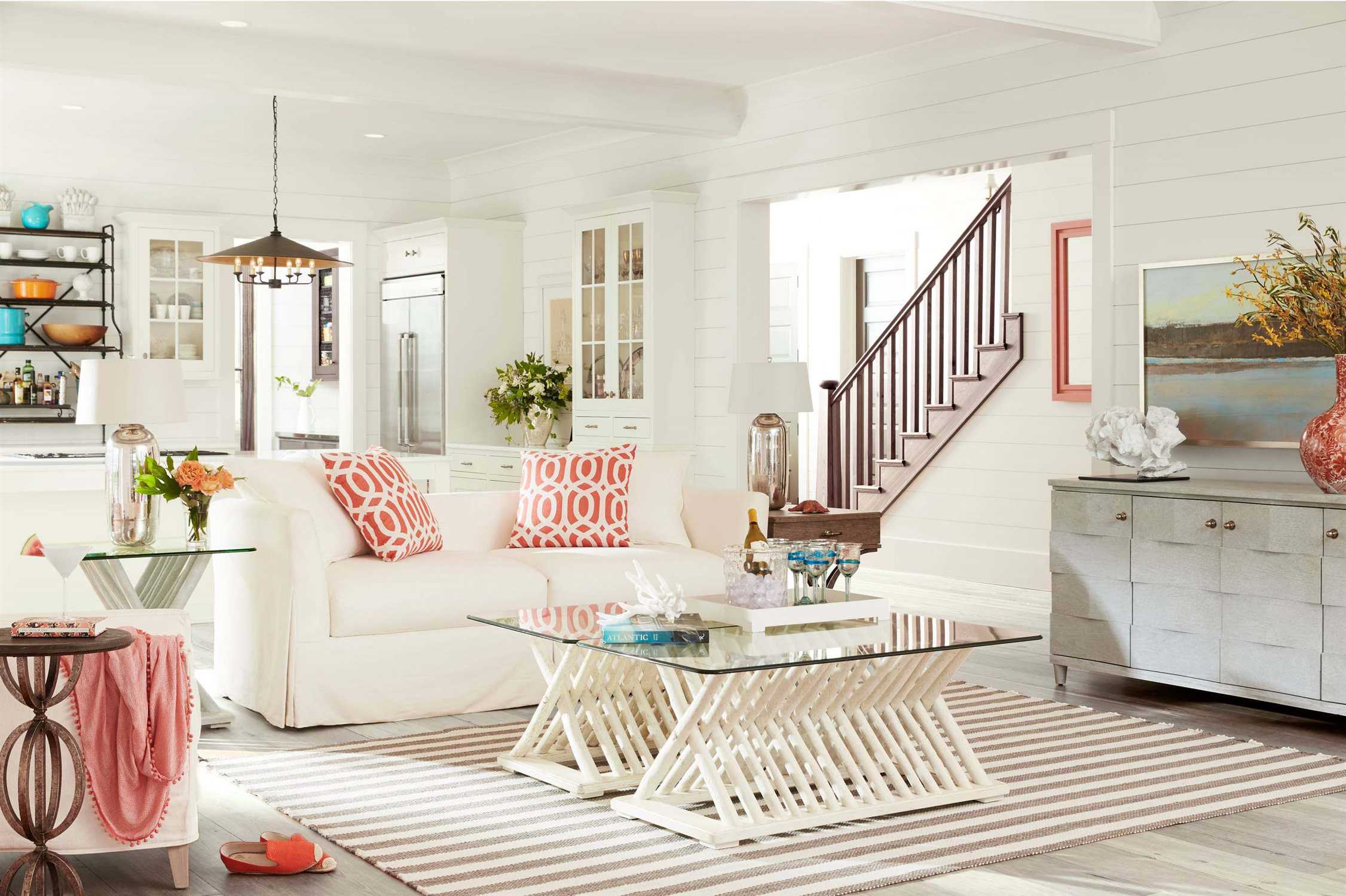 Coastal Living Room Furniture Set Fort Myers