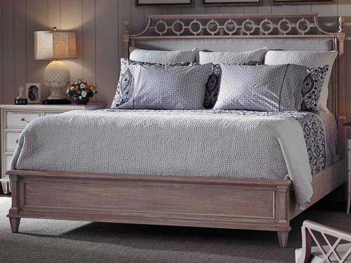 Stanley Furniture Preserve Rose King Botany Platform Bed SL3407345