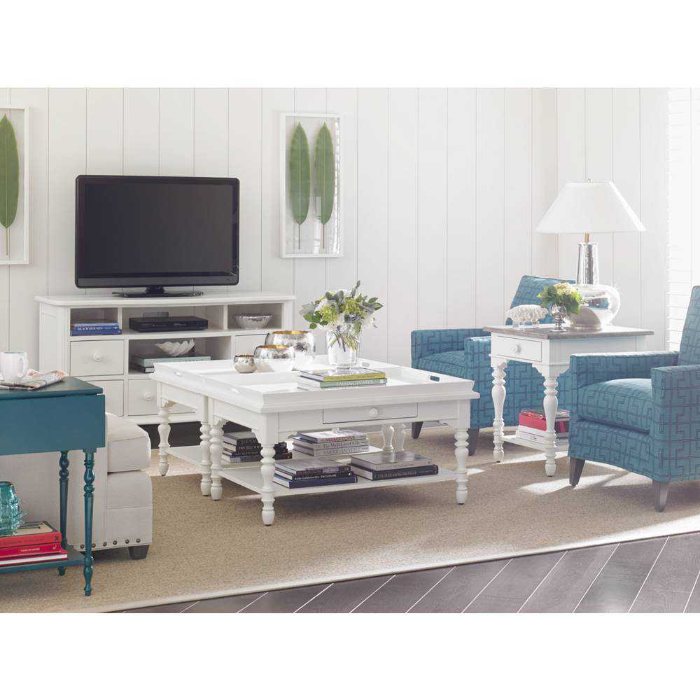 Stanley Furniture Coastal Living Retreat Saltbox White 29'' x 22