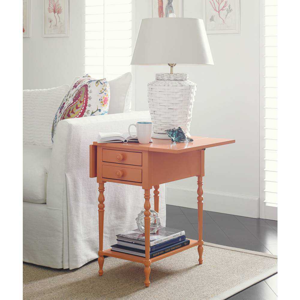 Stanley Furniture Coastal Living Retreat Saltbox White 29'' x 22'' Rectangular Chesapeake Table