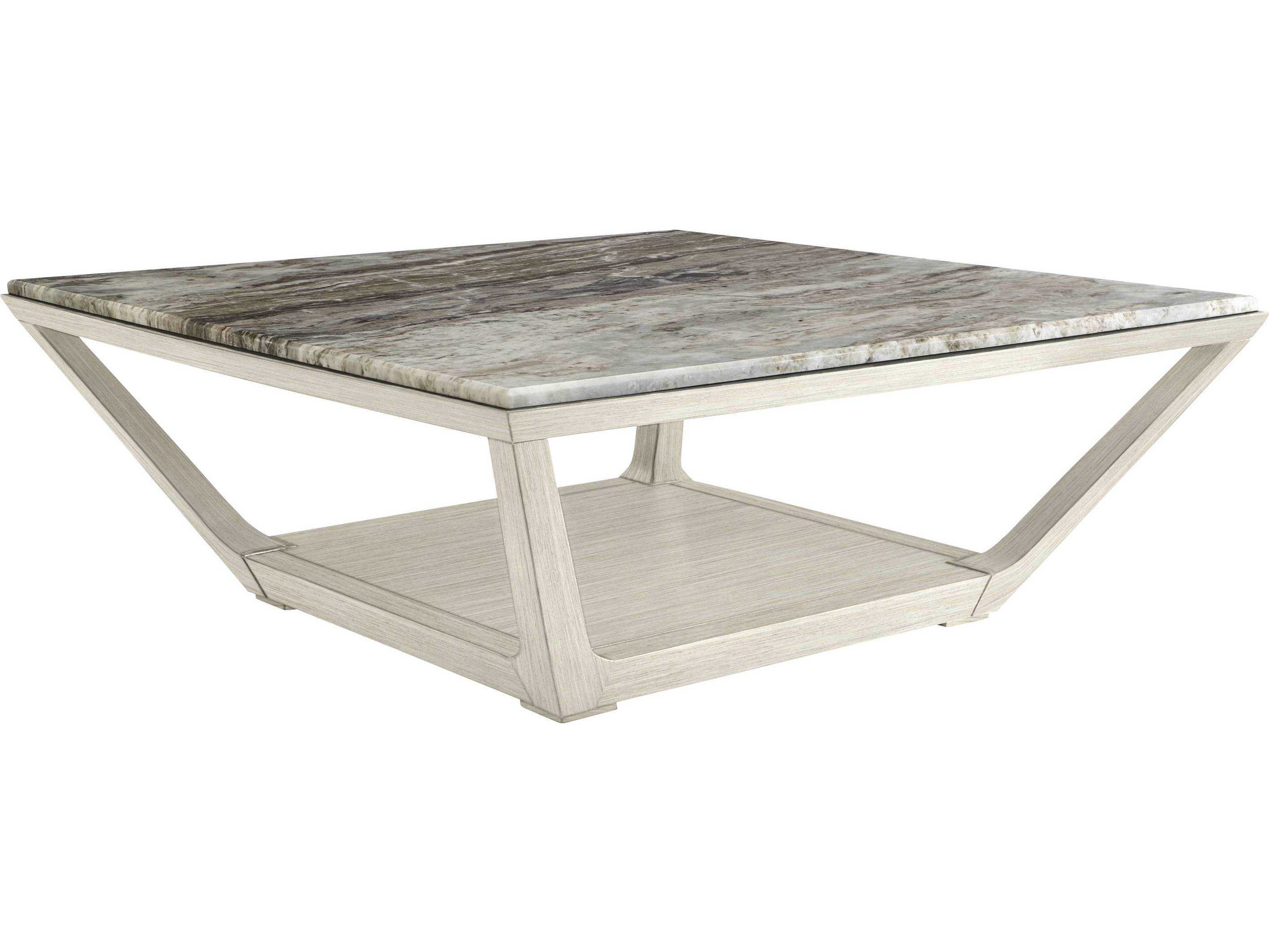 Stanley Furniture Coastal Living Oasis Oyster 52'' Sqaure Poseidon Cocktail Table SL5275502