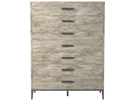 Stanley Furniture Cameron 7-Drawers Raw Silk Gray Accent Chest